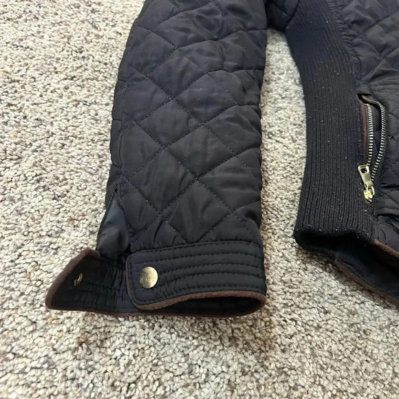 Womens Thermal Puffer Soft Shell Insulated‎ Ski Snow Quilted Outdoor Knit Jacket - Picture 2 of 9